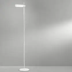 Piantana Moderna Ultima Metallo Bianco Led 24W Dimmerabile Ip20