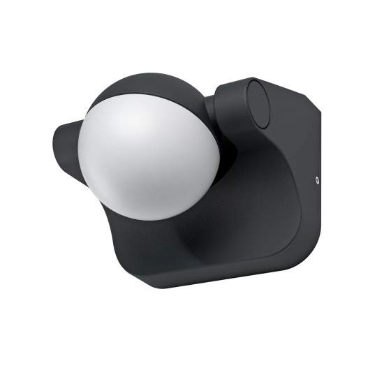 Plafoniera Esterno Moderna Nova Alluminio Antracite Led Integrato 6W 6000K Ip54 RL113PL