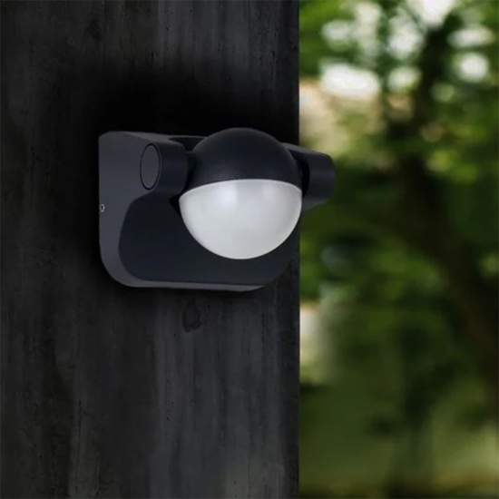 Plafoniera Esterno Moderna Nova Alluminio Antracite Led Integrato 6W 6000K Ip54 RL113PL