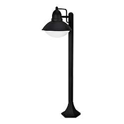 Paletto Esterno Nordico Urban Alluminio Nero Bianco 1 Luce E27 Ip44 Paletto Esterno Nordico Urban Alluminio Nero Bianco 1 Luce E27 Ip44