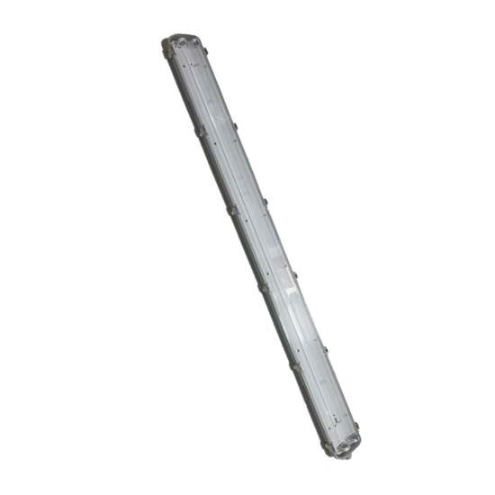 Plafoniera Esterno Contemporanea Yara Pc Grigio 2 T8-Led 10W Ip65 RL124PL2GR10