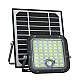 Proiettore Solare Separato Moderno Weston Pc Nero Led Integrato 10W 6000K Ip65
