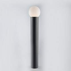 Paletto Esterno Moderno Brooklyn Alluminio Nero Bianco 1 Luce E27 Ip44 Paletto Esterno Moderno Brooklyn Alluminio Nero Bianco 1 Luce E27 Ip44