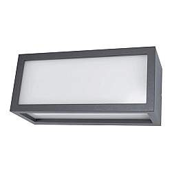 Applique Esterno Moderna Dakota Alluminio Grigio Bianco 1 Luce E27 Ip44 Applique Esterno Moderna Dakota Alluminio Grigio Bianco 1 Luce E27 Ip44
