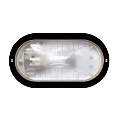 Plafoniera Esterno Contemporanea Owen Pc Nero 1 Luce E27 Ip44 RL114PLNE