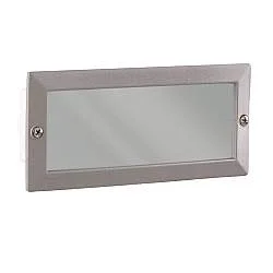 Segnapassi Contemporaneo Peyton Pc Grigio 1 Luce E27 Ip54