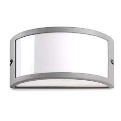 Applique Esterno Moderna Emerson Alluminio Grigio Bianco 1 Luce E27 Ip54 Applique Esterno Moderna Emerson Alluminio Grigio Bianco 1 Luce E27 Ip54