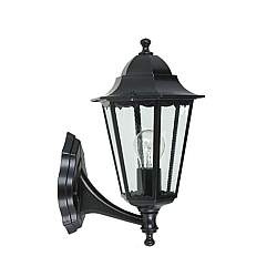 Applique Esterno Sawyer Alluminio Nero Su 1 Luce E27 Ip44 Applique Esterno Sawyer Alluminio Nero Su 1 Luce E27 Ip44
