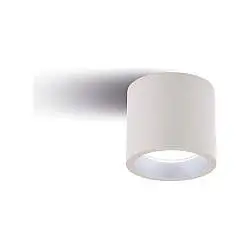 Plafoniera Per Esterno In Alluminio Bianco Led 40 W 3800 Lm 3000K
