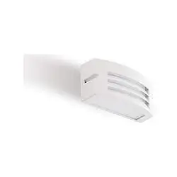 Applique Per Esterno Alluminio Bianco Led 10 W 700 Lm 3000K Kube