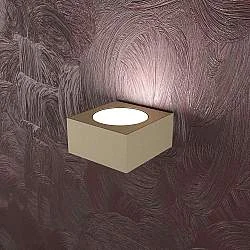 Applique Moderna Area Metallo Sabbia 1 Luce Gx53