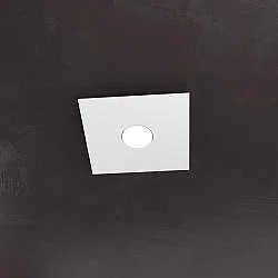 Applique Moderna Eccentric Metallo Grigio 1 Luce Gx53