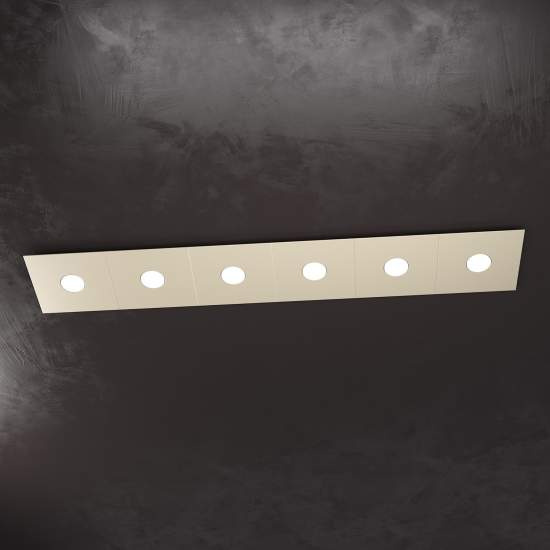 Applique Moderna Eccentric Metallo Sabbia 6 Luci Gx53 1156_6L-SA