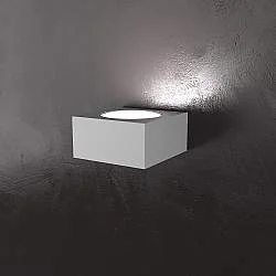 Applique Moderna Eccentric Metallo Grigio 1 Luce Gx53 Monoemissione