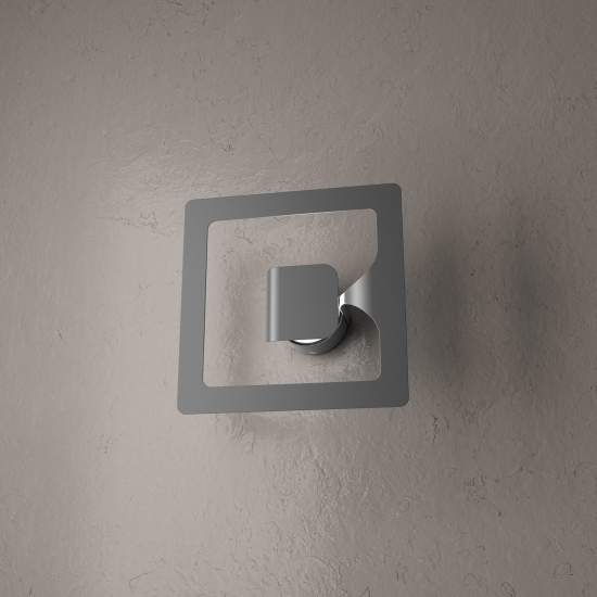 Applique Moderna Gasoline Metallo Antracite 1 Luce Gx53 1171_1-GA