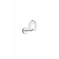 Applique Contemporanea Double Skin Beta Metallo Cromo Vetro Trasp. 1 Luce E27 1176CR_A-BETA-TR