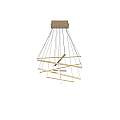 Sospensione Moderna Dna Alluminio Oro Led 50W 1182_S80-GO