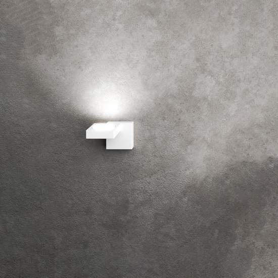 Applique Moderna Up Metallo Bianco 1 Luce Gx53 1183_A-BI