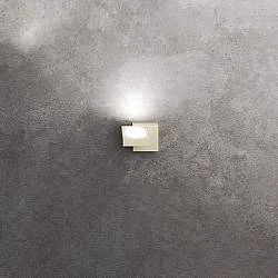 Applique Moderna Up Metallo Sabbia 1 Luce Gx53