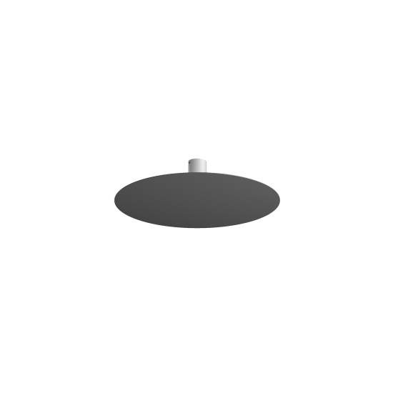 Plafoniera Moderna Disk Metallo Antracite 7 Luci Gx53 1186_50-GA