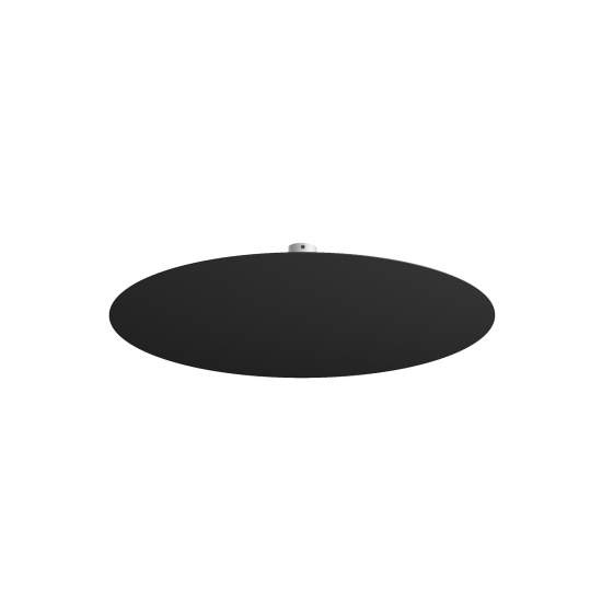 Plafoniera Moderna Disk Metallo Nero 12 Luci Gx53 1186_75-NE