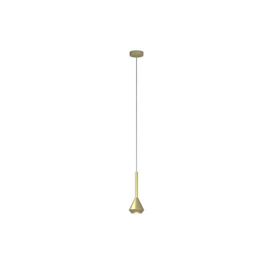 Sopsensione Moderna Aygo Metallo Ottone 1 Luce Gu10 1202OT_S1-OT