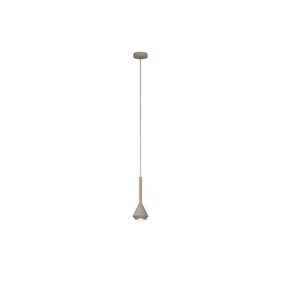 Sopsensione Moderna Aygo Metallo Sabbia 1 Luce Gu10 1202SA_S1-SA