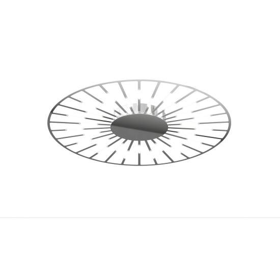 Plafoniera-Applique Moderna Around You Metallo Cromo Led A Vista 61W 3000K 1205_PLG-CR