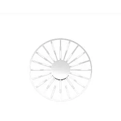 Plafoniera-Applique Around You Metallo Cromo Led 61W 3000K