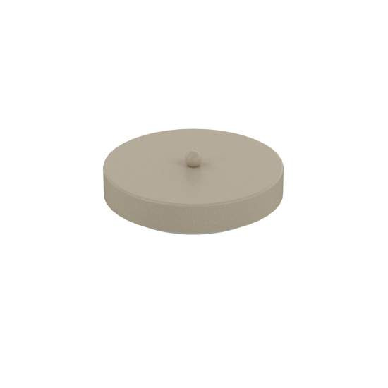 Rosone Tondo Multiforo Metallo Sabbia 7 Uscite D10Cm R14MULTI-SA