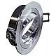 Faretto Incasso Toy Orientabile Tondo Alluminio Alluminio Satinato 1 Luce Gu10