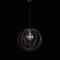 Sospensione Minimal 1 Luce Cerchi Ferro Laccato Nero e Rame Serie Round | Lampadari e Sospensioni | Luce Art Shop Sospensione Minimal 1 Luce Cerchi Ferro Laccato Nero e Rame Serie Round | Be Light