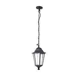 Sospensione Esterno Sawyer Alluminio Nero 1 Luce E27 Ip44 Sospensione Esterno Sawyer Alluminio Nero 1 Luce E27 Ip44