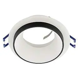 Faretto Ad Incasso Moderno Carosso In Alluminio Bianco 1 Luce Gu10 35W