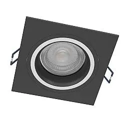 Faretto Ad Incasso Moderno Carosso Z In Alluminio Nero Led Integrato 4,7W