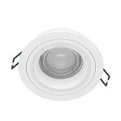 Faretto Ad Incasso Moderno Carosso Z Alluminio Bianco Led Integrato 4,7W