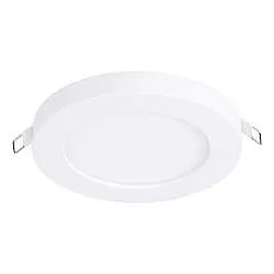 Faretto Ad Incasso Moderno Fueva Flex Alluminio Bianco Led Integrato 5,5W 3000K