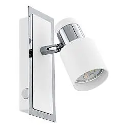 Spot Moderno Davida In Acciaio Cromo 1 Luce Gu10 4,6W Ip20