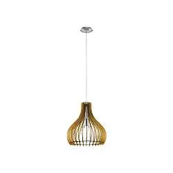 Lampadario Industrial Tindori 1 Piccolo Luce Acciaio Grigio E Nichel Opaco