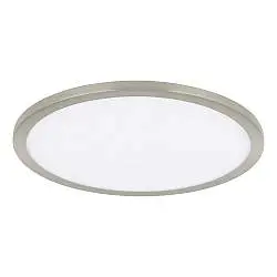 Faretto Ad Incasso Moderno Fueva Flex In Alluminio Nichel Satinato Led 22W