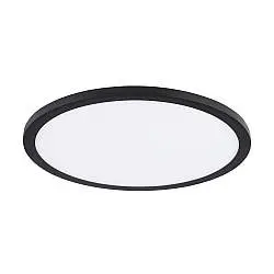 Faretto Ad Incasso Moderno Fueva Flex In Alluminio Nero Led Integrato 22W 4000K