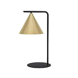 Lampada Da Scrivania Contemporanea Narices 1 Luce Acciaio Nero