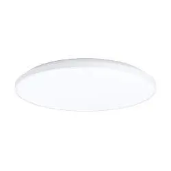 Plafoniera Contemporanea Crespillo Policarbonato Bianco Led Integrato 21W