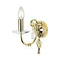 Applique Classica Aegean Acciaio Ottone Lucido 1 Luce E14 AG1-POL-BRASS