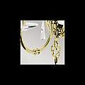 Applique Classica Aegean Acciaio Ottone Lucido 1 Luce E14 AG1-POL-BRASS