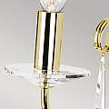 Applique Classica Aegean Acciaio Ottone Lucido 1 Luce E14 AG1-POL-BRASS