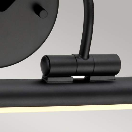 Applique Quadri E Specchi Contemporanea Alton Acciaio Nero Led 10W 3000K 549Lm ALTON-PL-L-BLK
