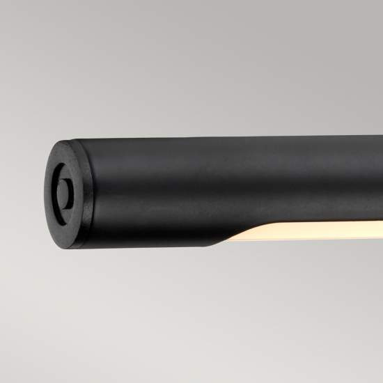 Applique Quadri E Specchi Contemporanea Alton Acciaio Nero Led 10W 3000K 549Lm ALTON-PL-L-BLK