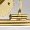 Applique Contemporanea Alton Acciaio Ottone Spazzolato Led 6W 3000K 318Lm ALTON-PL-S-BB