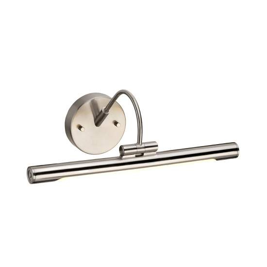 Applique Contemporanea Alton Acciaio Nichel Spazzolato Led 6W 3000K 318Lm ALTON-PL-S-BN